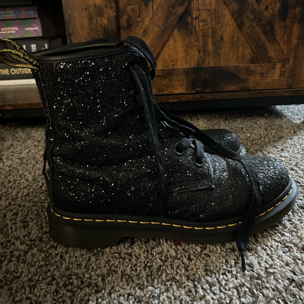 Sparkly doc martens